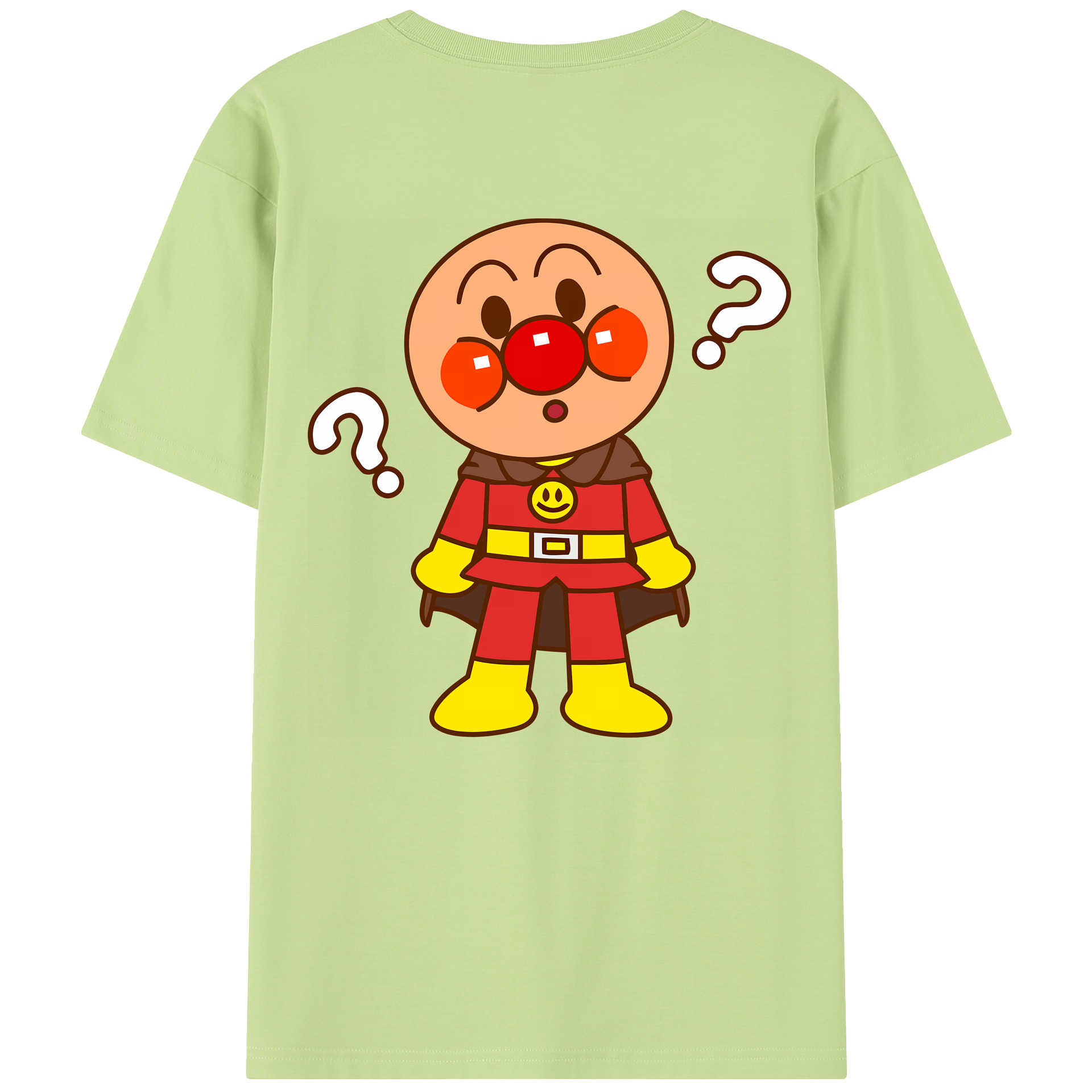（画像用） アンパンマン Anpanman 綿100％半袖Tシャツ（背面プリント）